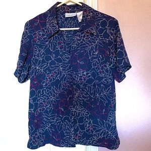 Floral Button Up